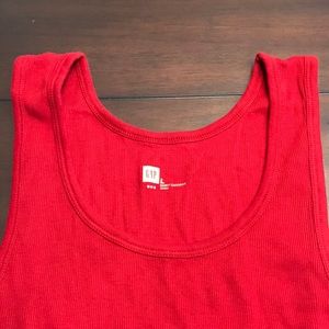 GAP Red Tank Top (New) Large